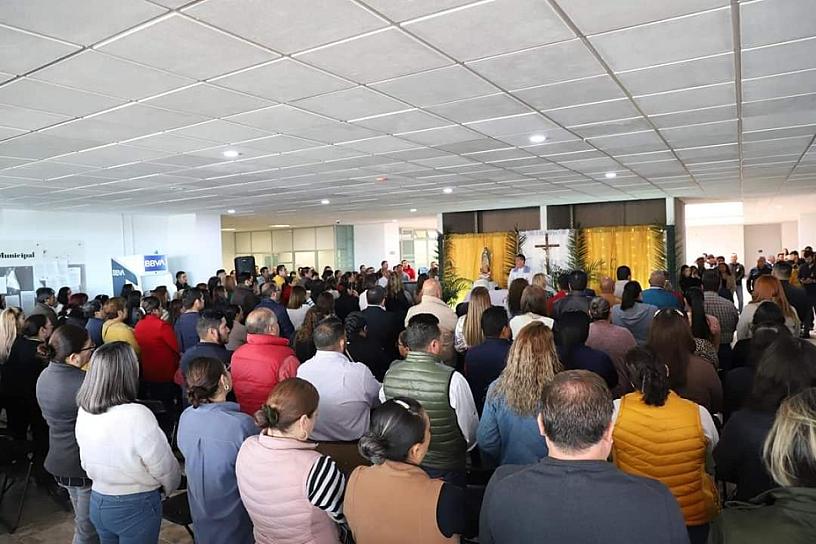 REALIZAN MISA POR EL DÍA DEL SERVIDOR PÚBLICO EN FRESNILLO 