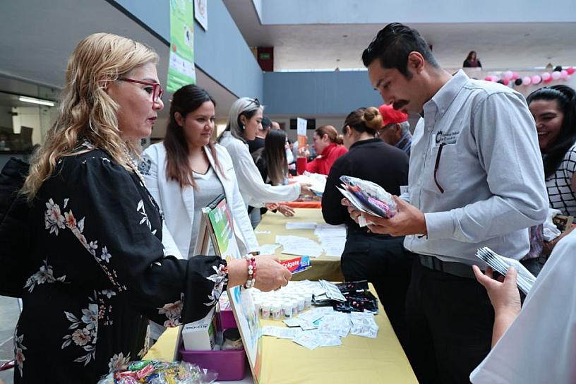 REALIZAN PRIMER FERIA DE VALORES DEL SERVIDOR PÚBLICO DE GUADALUPE