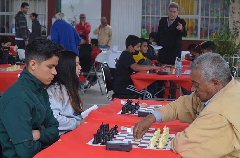 Realizan Primer Torneo de Ajedrez en 2023 en JUAN ALDAMA