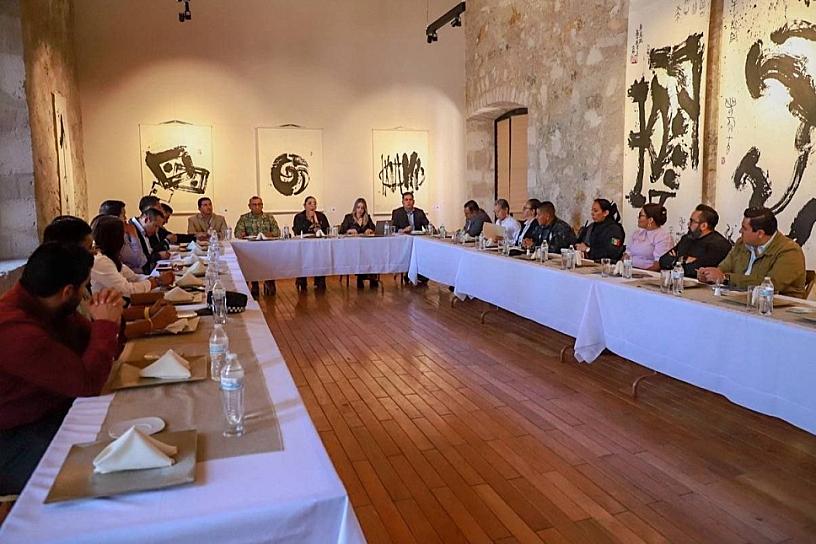 REALIZAN REUNIÓN REGIONAL DE LA MESA DE CONSTRUCCIÓN DE PAZ EN FRESNILLO