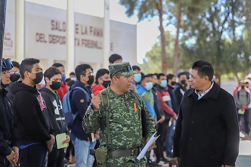 REALIZAN SORTEO MILITAR CLASE 2004