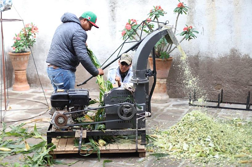 REALIZAN TALLER DE ENSILADO DE MAÍZ EN JEREZ