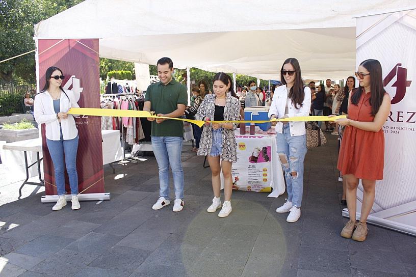 REALIZAN ‘TIANGUISITO’ EN JEREZ PARA REACTIVAR ECONOMÍA 