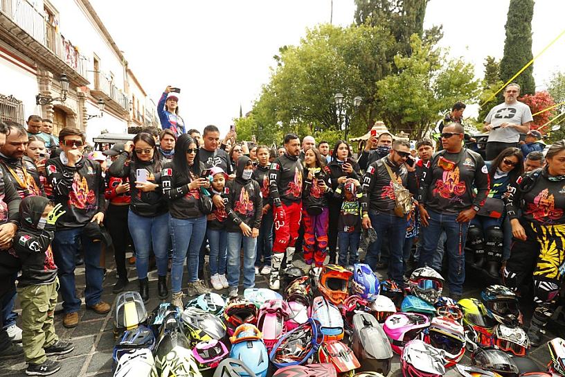 REALIZAN TRADICIONAL RUTA DEL CLUB GORILAS EN JEREZ 