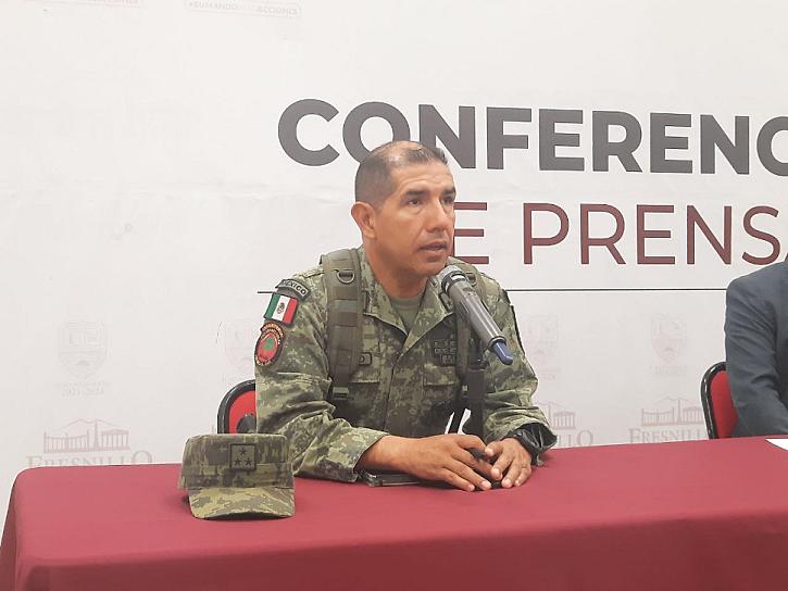 REALIZARÁ EJÉRCITO MEXICANO JORNADA DE LABOR SOCIAL EN FRESNILLO 