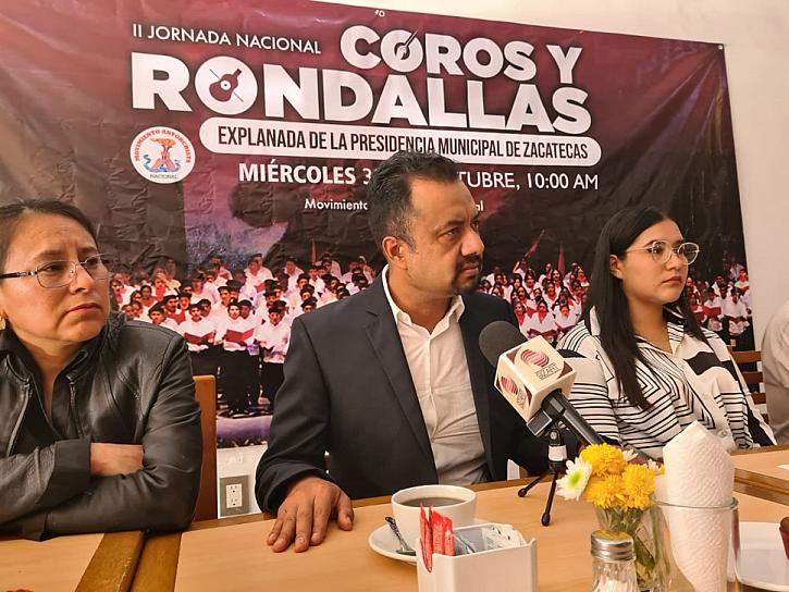 REALIZARÁN JORNADA NACIONAL DE COROS Y RONDALLAS 