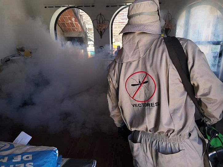 REALIZA SSZ ACCIONES PREVENTIVAS CONTRA ARBOVIROSIS EN 11 MUNICIPIOS 