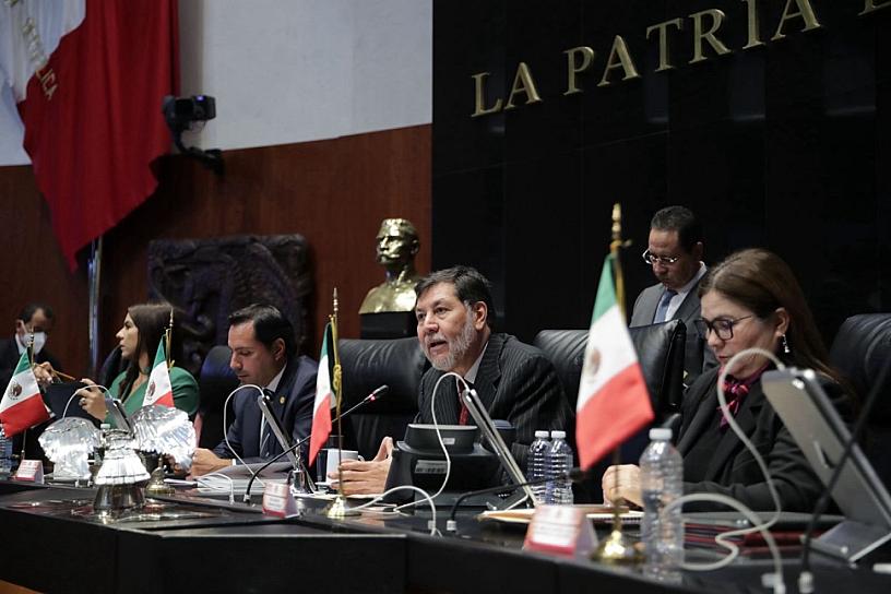 REANUDAN SENADORES SESIÓN HOY EN SEDE ALTERNA