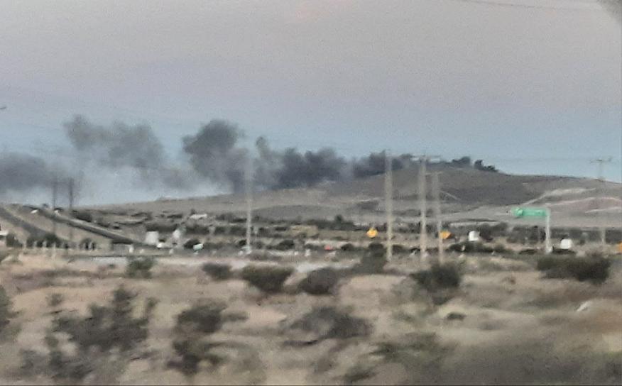 REAVIVAN FUERTES VIENTOS LLAMAS EN TIRADERO DE BASURA EN FRESNILLO 
