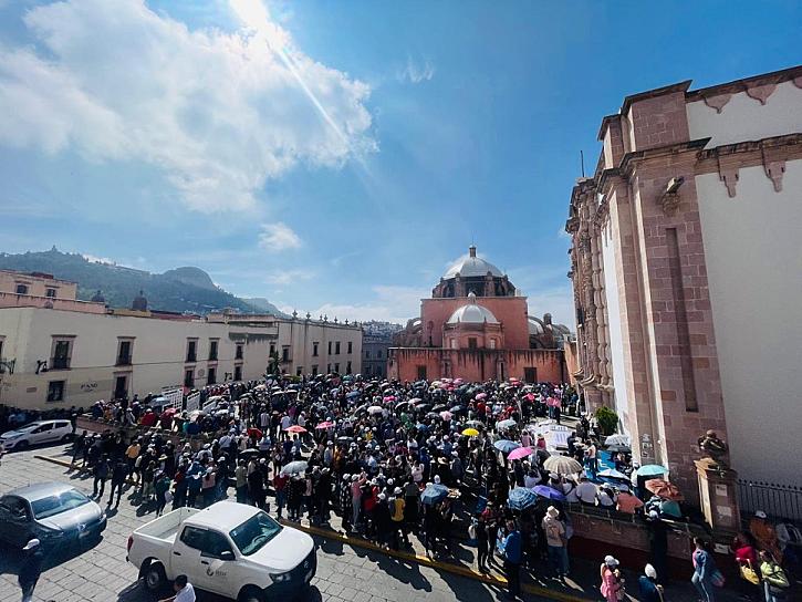 RECHAZAN LÍDERES SINDICALES Y AGREMIADOS AL INSTITUTO REFORMA A LA LEY DEL ISSSTEZAC