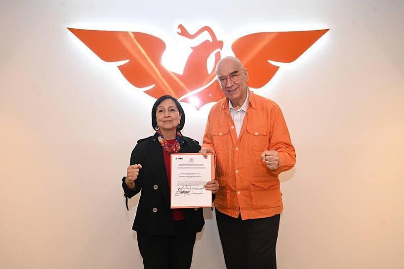 RECIBE AMALIA GARCÍA CONSTANCIA COMO SENADORA DE LA REPÚBLICA