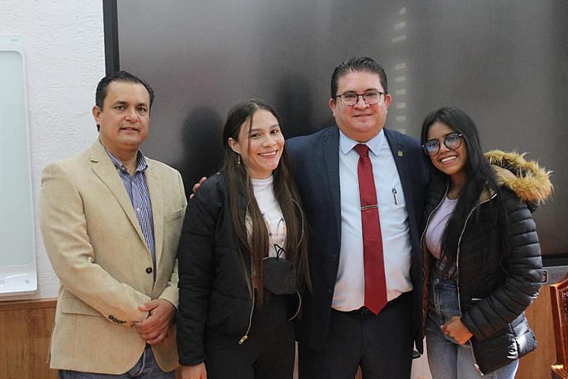 RECIBE LA UAZ A ALUMNAS DE INTERCAMBIO ACADÉMICO 