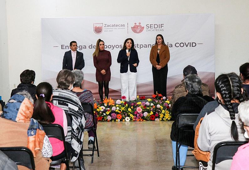RECIBEN FRESNILLENSES APOYOS POST COVID-19 