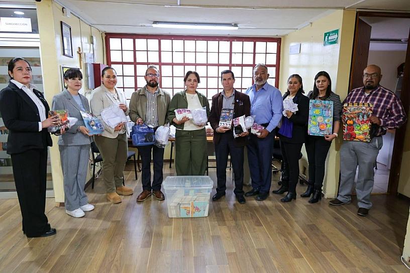 Recibe SEDIF donativo para Casa Cuna por parte de la Gran Logia de Zacatecas