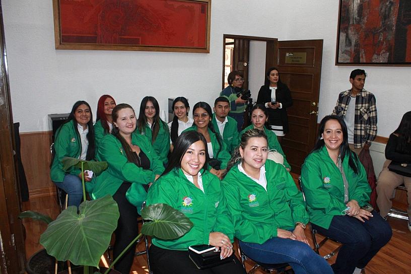 RECIBE UAZ A ESTUDIANTES DE INTERCAMBIO ACADÉMICO DE COLOMBIA 
