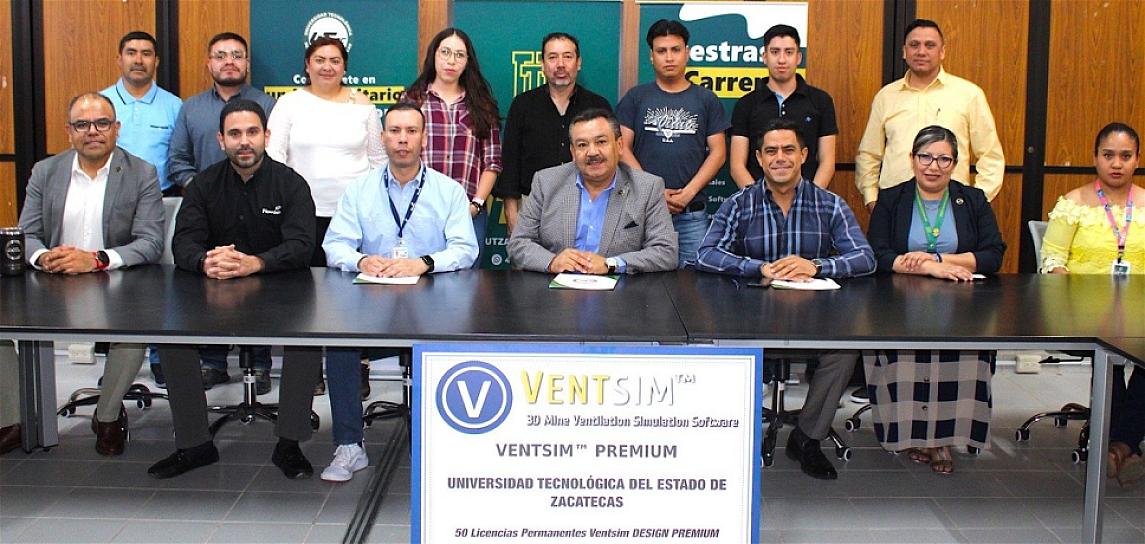 RECIBE UTZAC DONACIÓN DE 50 LICENCIAS DE SOFTWARE EN MINERÍA