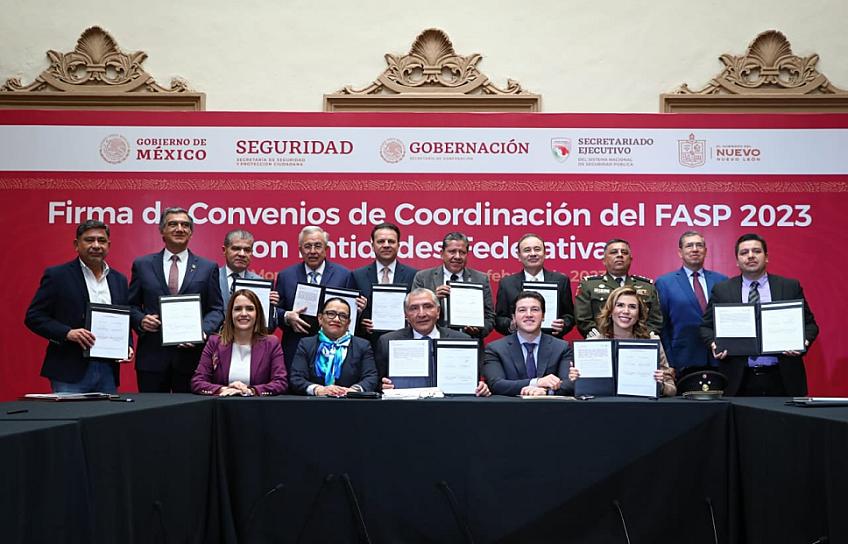 RECIBIRÁ ZACATECAS 212.8 MDP PARA FORTALECER LA SEGURIDAD