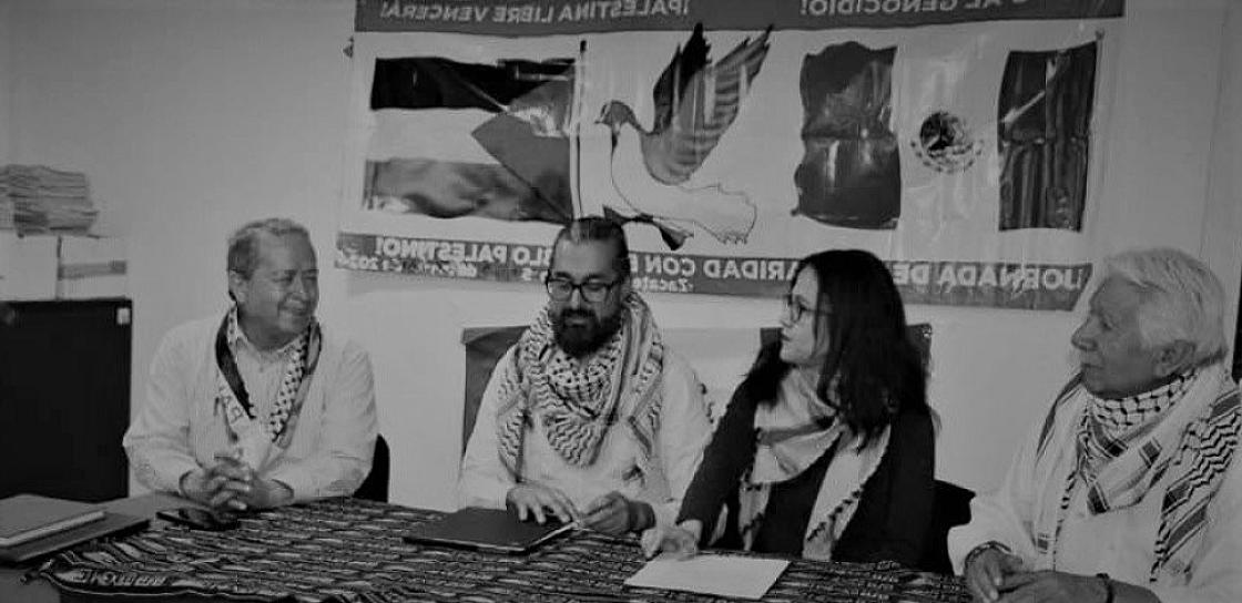 RECOLECTAN FIRMAS EN REPUDIO AL GENOCIDIO ISRAELÍ 
