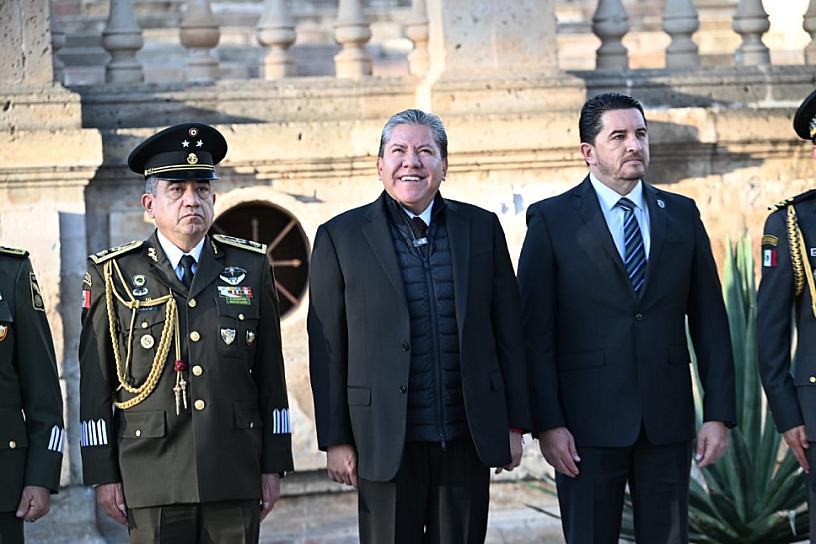 Reconoce David Monreal labor de las Fuerzas Armadas para la seguridad de Zacatecas