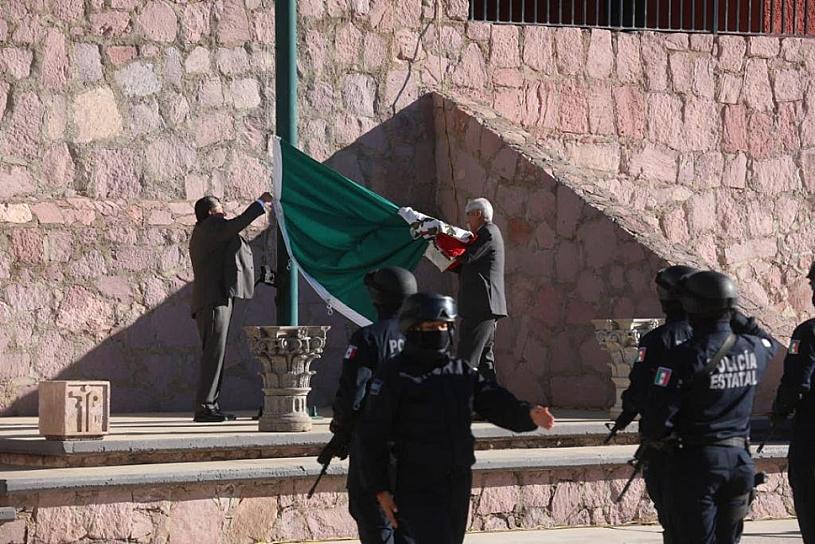 RECONOCE GOBERNADOR LABOR DE CORPORACIONES POLICIALES POR LABORES DURANTE CAMPEONATO NACIONAL CHARRO 