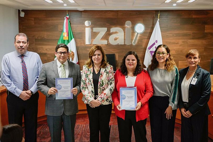 RECONOCE IZA A LA CAPITAL POR CUMPLIMIENTO EN OBLIGACIONES EN TRANSPARENCIA 
