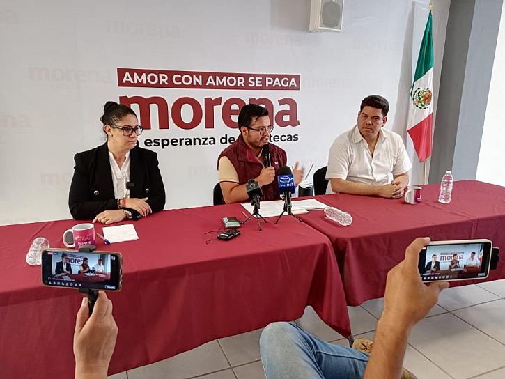 RECONOCE MORENA ESTATAL LOGROS EN MATERIA DE SEGURIDAD 