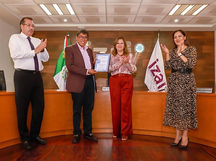 RECONOCEN A FRESNILLO POR SER UN MUNICIPIO EJEMPLAR EN TRANSPARENCIA