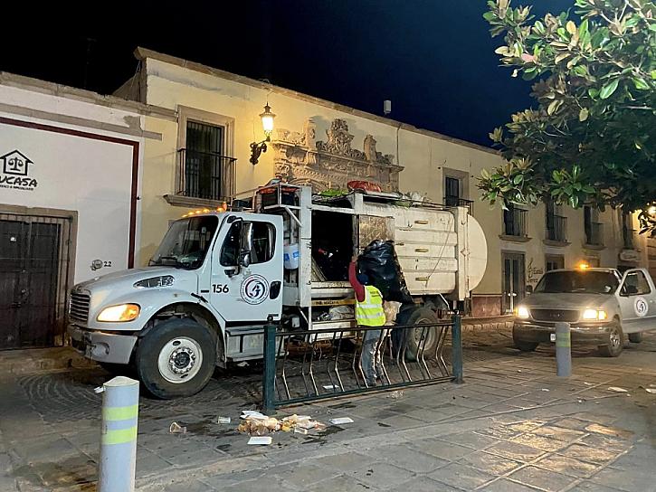 RECONOCEN AL DEPARTAMENTO DE LIMPIA EN JEREZ POR ARDUO TRABAJO