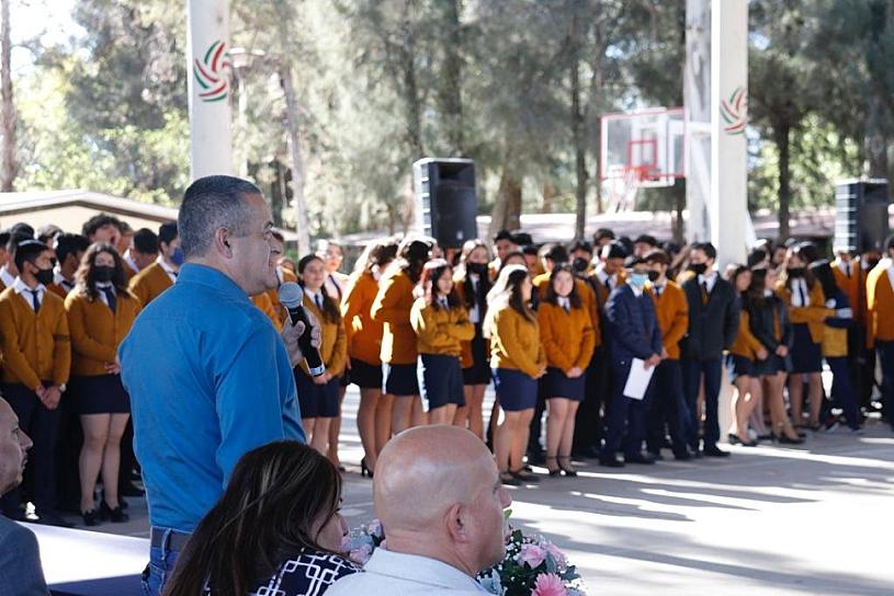 RECONOCEN AUTORIDADES DE JEREZ A ALUMNOS DE LA ESCUELA PREPARATORIA ESTATAL 