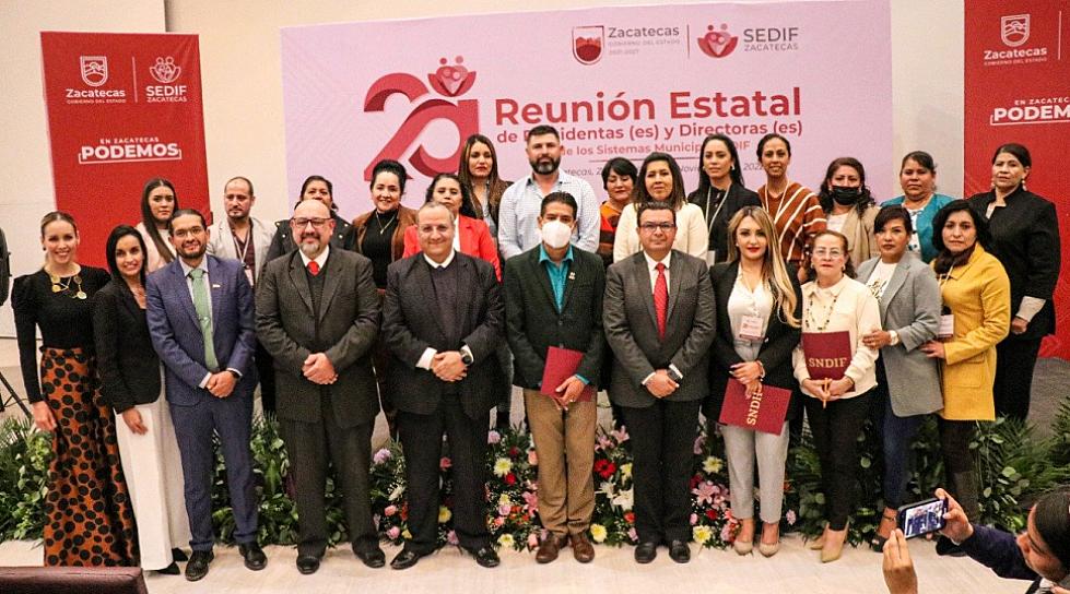 RECONOCEN A ZACATECAS POR TENER A TODOS LOS DIF MUNICIPALES EN DIRECTORIO NACIONAL