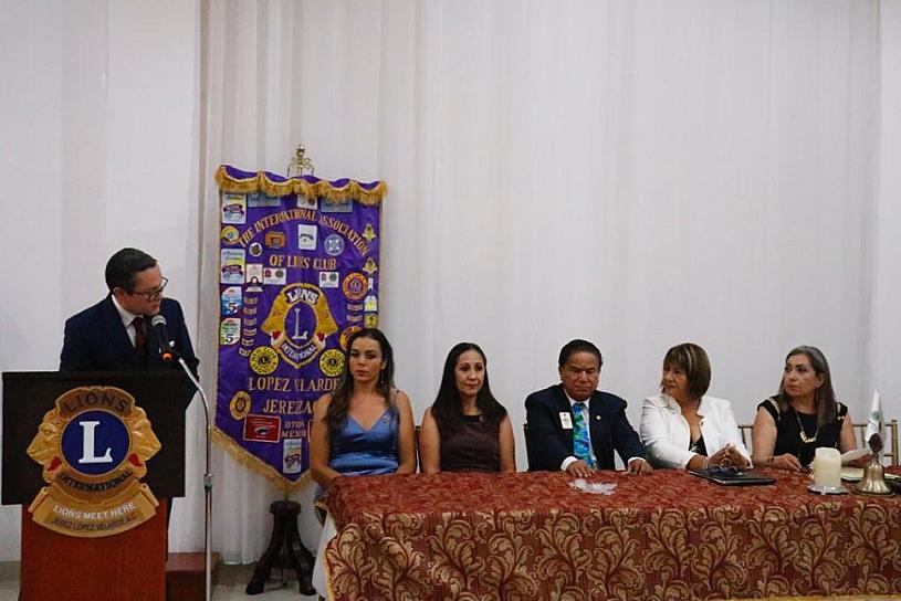 RECONOCEN LABOR DEL CLUB DE LEONES EN JEREZ 