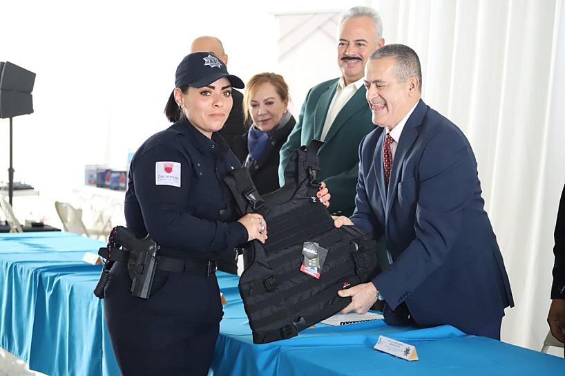 RECONOCEN LABOR DE POLICÍAS JEREZANOS