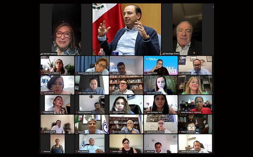 RECONOCE PAN A PARTICIPANTES DEL FRENTE AMPLIO POR MÉXICO 