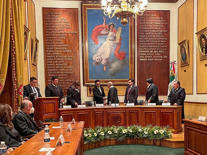 RECONOCE RODRIGO REYES EL TRABAJO DEL PODER JUDICIAL EN ZACATECAS