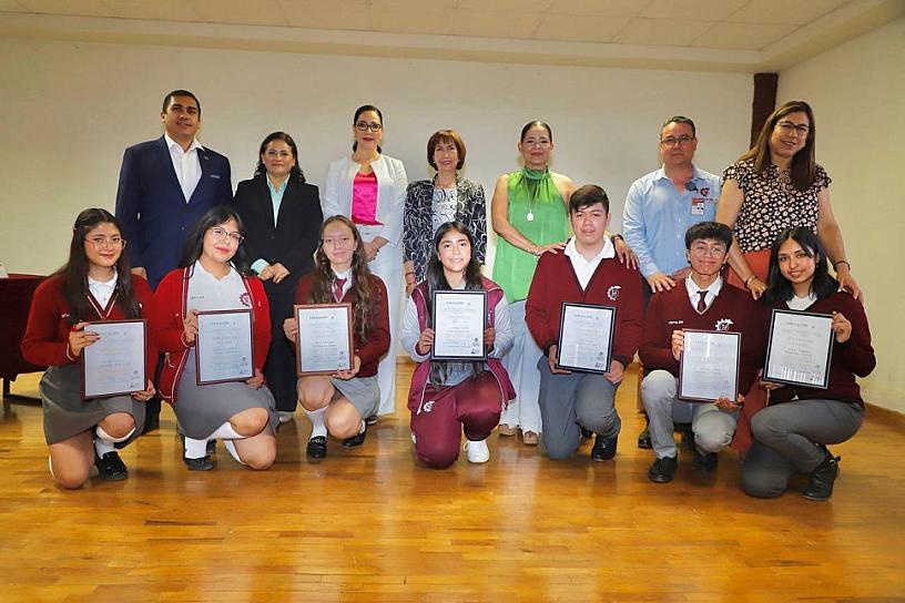 RECONOCE SEZ A GANADORES DE CONCURSO DE EDUCACIÓN TECNOLÓGICA
