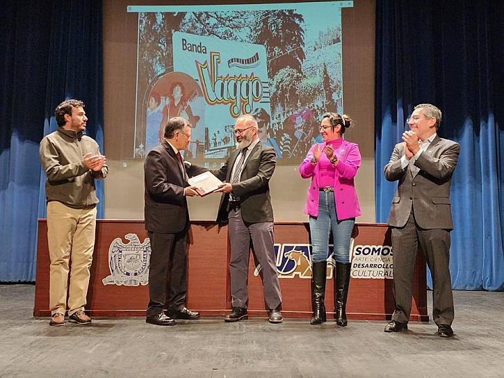 RECONOCE UAZ A IGNACIO ROSALES POR 41 AÑOS DE TRAYECTORIA