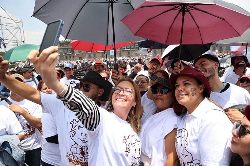 RECONOCE VERÓNICA DÍAZ EL LEGADO DE TRANSFORMACIÓN DE AMLO