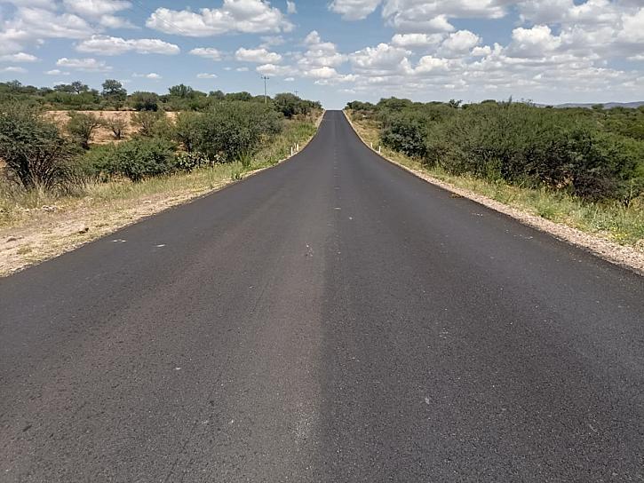RECONSTRUYE GOBIERNO DE ZACATECAS CARRETERA VILLANUEVA - EL PLATEADO