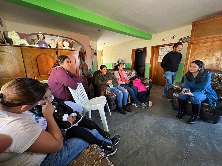 RECORRE BENNELLY HERNÁNDEZ COMUNIDADES DE FRESNILLO 