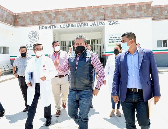 RECORRE DAVID MONREAL HOSPITAL COMUNITARIO DE JALPA