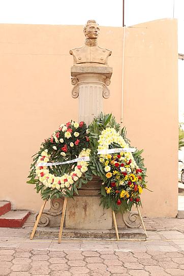 RECUERDAN A FRANCISCO GARCÍA SALINAS EN EL 236 ANIVERSARIO DE SU NATALICIO 