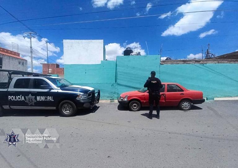 RECUPERAN VEHíCULO CON REPORTE DE ROBO