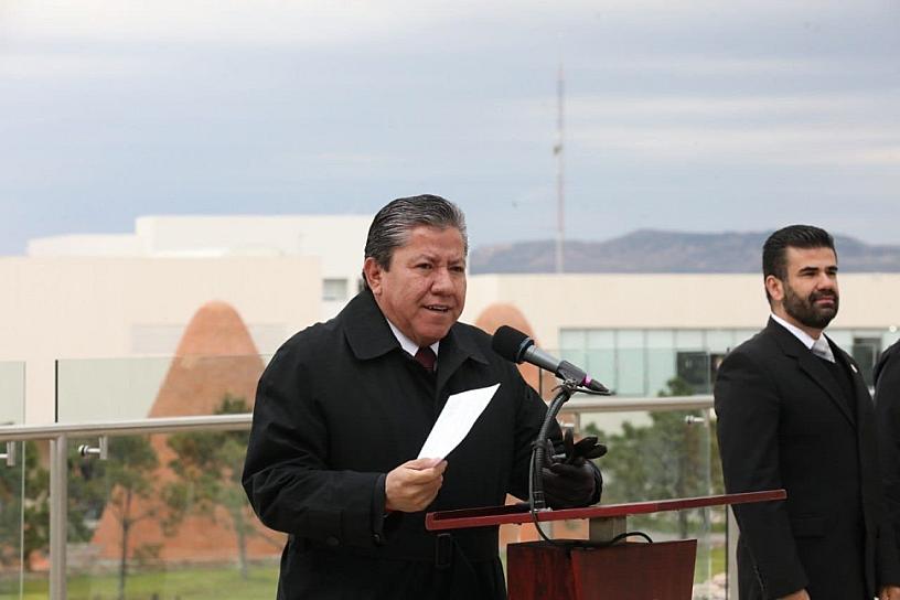 EXHORTA DAVID MONREAL A NO DESISTIR PARA LOGRAR LA PACIFICACIÓN DEL ESTADO