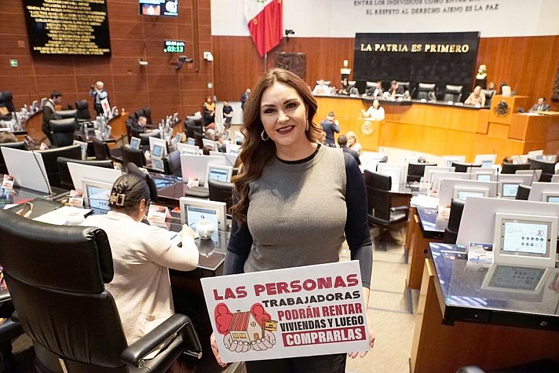 REFORMA CONSTITUCIONAL GARANTIZA EL DERECHO A UNA VIVIENDA DIGNA: GEOVANNA BAÑUELOS