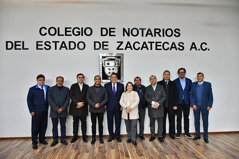Refrenda Ayuntamiento de Guadalupe compromiso con la rapidez y eficacia de los trámites notariales
