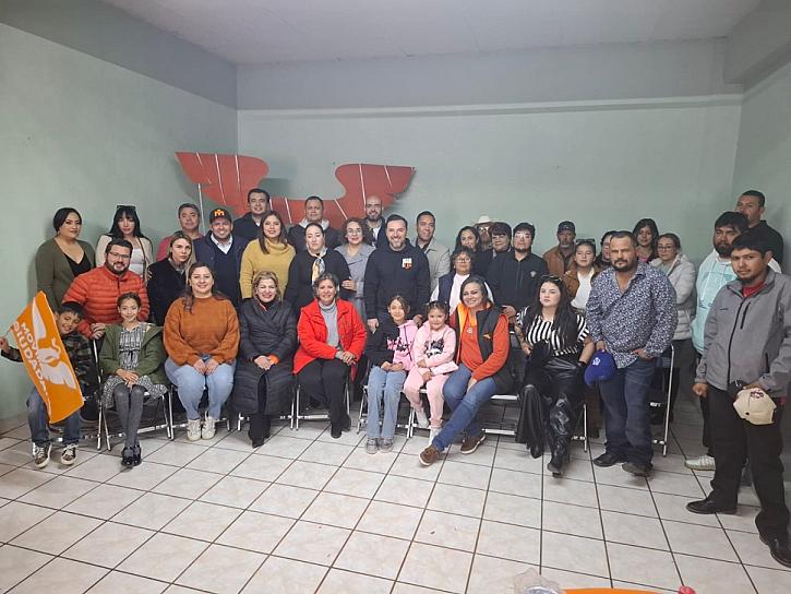 Refuerza MC sus estructuras en la entidad con encuentros en Miguel Auza y Monte Escobedo