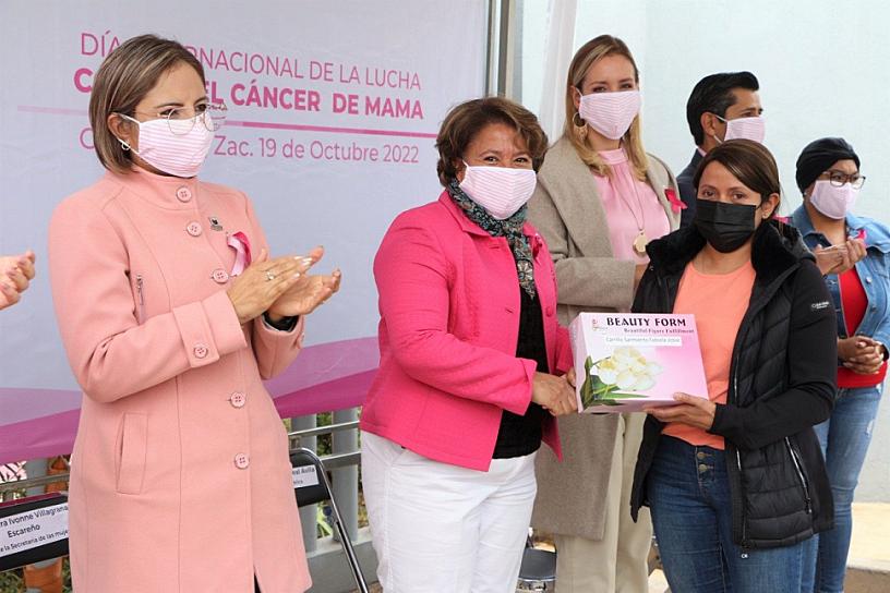 REFUERZAN ACCIONES PREVENTIVAS Y DE DETECCIÓN OPORTUNA DEL CÁNCER DE MAMA