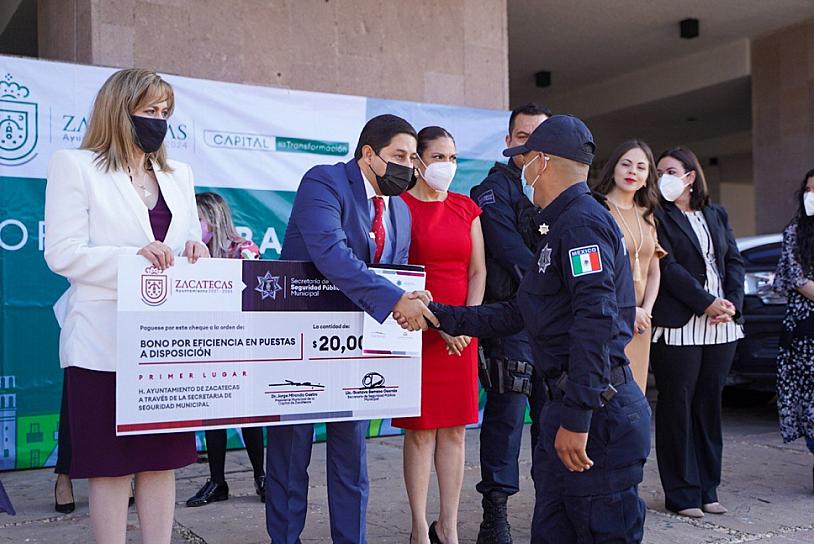 REFUERZAN A LA SECRETARÍA DE SEGURIDAD PÚBLICA DE LA CAPITAL