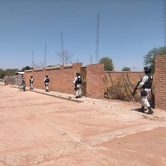 REFUERZAN ESTRATEGIA DE PAZ CON MÁS ELEMENTOS DE LA GN