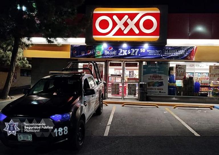 REFUERZAN VIGILANCIA EN TIENDAS DE CONVENIENCIA, TRAS DENUNCIA DE ASALTO A MANO ARMADA